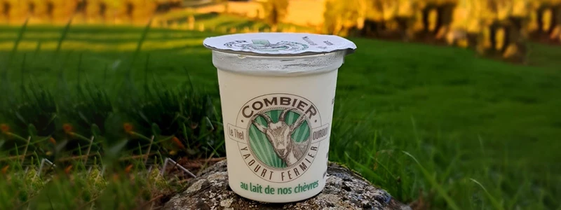 Panier de 4 yaourts au lait de chèvre